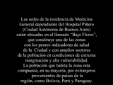 Interculturalidad y Equipo de Salud .