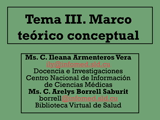 Presentacion Tema II Marco Teorico Conceptual