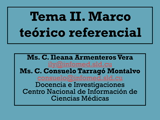 Presentacion Tema II Marco Teorico Referencial