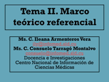 Presentación Tema 2. Marco teórico referencial CÁPSULA EDUCATIVA