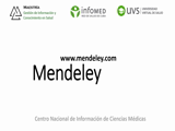 Tema 2. Mendeley (Cápsula educativa)